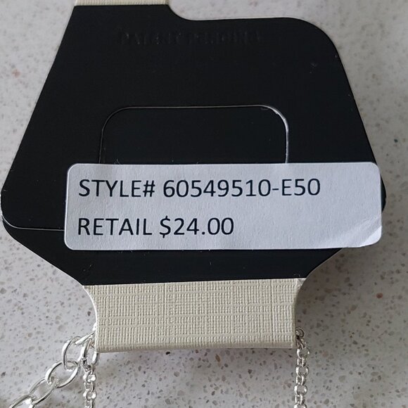 NWT Napier Rhinestone Earrings and Matching Necklace - Picture 7 of 7